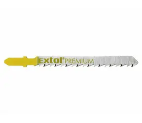 Extol- Premium Plátky do priamočiarej píly 75x4.0mm 5ks / úchyt BOSCH / HCS 
