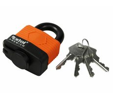 Extol- Premium Zámok visiaci vodeodolný 40mm / 4 kľúče 