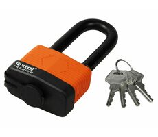 Extol- Premium Zámok visiaci vodeodolný predĺžený 40mm / 4 kľúče 