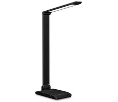 Connect IT BRIGHT čierna / Stolová LED lampička / 400 lm / 3 farebné teploty 