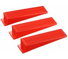 SIXTOL LEVEL SYSTEM WEDGE - Sada nivelačných klínkov 100ks 