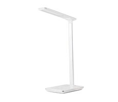 Huslog Stolová LED lampička s bezdrôtovou nabíjačkou biela / 2700-6500 K / USB / 3 farby svetla