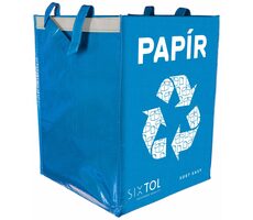SIXTOL SORT Easy PAPER / Taška na triedený odpad / 30x30x40cm / 36l 