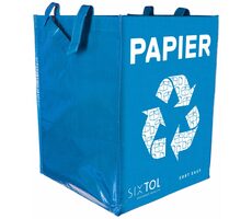 SIXTOL SORT Easy PAPIER / Taška na triedený odpad / 30x30x40cm / 36l 