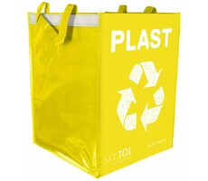 SIXTOL SORT Easy PLASTIC / Taška na triedený odpad / 30x30x40cm / 36l 