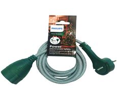 Philips CHP1110GC/60 Kábel predlžovací zelená / dĺžka 5m / max. záťaž 3680W
