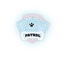 Tlapková patrola Dekoratívna LED neón - Logo / montáž na stenu / napájanie USB 1.5m / 20-30lm