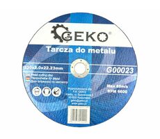 GEKO Rezný kotúč na kov 230x2.0x22.23mm 