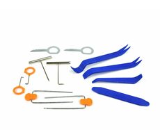 GEKO Sada nástrojov na demontáž autorádií | navigáciou | čalúnenie a krytov