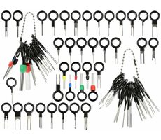 GEKO Špeciálne kľúče pre demontáž autorádia a navigácie 38ks 