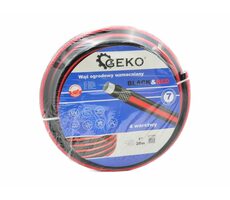 GEKO Záhradná hadica vystužená BLACK&RED 1" 20m na vodu 4-vrstvová 