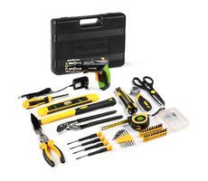 Fieldmann FDG 5018-108AR+FDS10102 / Sada náradia s aku skrutkovačom 