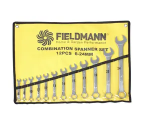 Fieldmann FDN 1010 / Sada stranových kľúčov s očkom 12 ks 