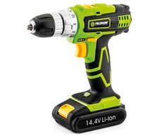Fieldmann FDV 10301-A / Aku vŕtačka / Li- ION / 14.4 V / 1500 mAh / 2 rýchlosti / 30 Nm