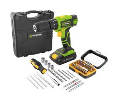 Fieldmann FDV 10352-55AR / Aku vŕtačka / Li- ION / 14.4 V / 2000 mAh / 35 Nm / 13 mm