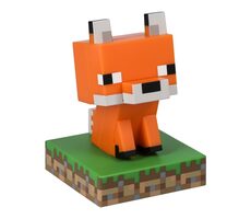 Paladone Minecraft Fox Icon Light / Stolová lampa / 11 cm / 2x AAA batéria 