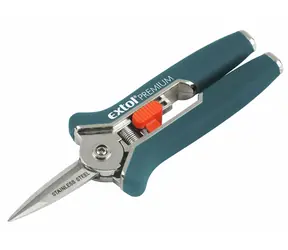 Extol- Premium Nožnice mini záhradnícke priame 153mm / na strihanie rastlín do 6mm / NEREZ 