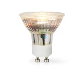 Nedis LED žiarovka GU10 / Spot / 3 W / 230 lm / 2700 K / Teplá biela / Retro štýl / 1 ks