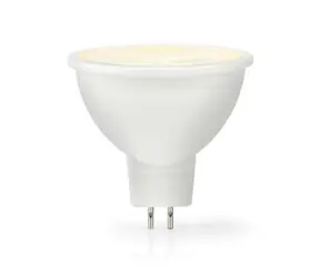 Nedis LED žiarovka GU5.3 / Spot / 5.8 W / 450 lm / 2700 K / Teplá biela / Jasné / Počet žiaroviek v balení: 1 ks