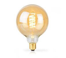 Nedis LED žiarovka E27 / G125 / 3.8 W / 250 lm / 2100 K / Stmievateľné / Extra teplá biela / Retro štýl / 1 ks