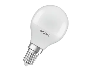 OSRAM LED žiarovka 4.9W E14 / 470 lm / 4000K / 10000h / 230V / noDIM / F / mliečne