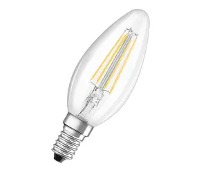 OSRAM LED žiarovka 4W E14 / 470 lm / 2700k / 10000h / 230V / noDIM / E / číre