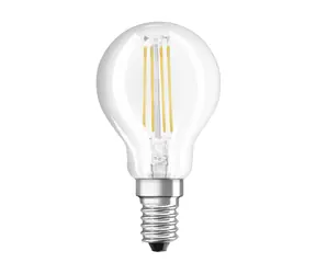 OSRAM LED žiarovka 4W E14 / 470 lm / 2700k / 10000h / 230V / noDIM / E / číre