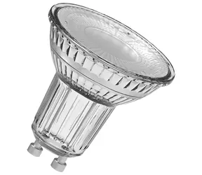 OSRAM LED bodová žiarovka GU10 4.3W / 350 lm / 3000K / 10000h / 230V / noDIM / F / číre