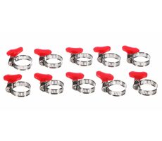 SIXTOL MECHANIC CONNECT Hadicová spona s motýlikom 10-25mm 10ks 