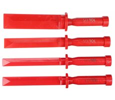 SIXTOL MECHANIC WEIGHT REMOVAL 4 / Plastové škrabky na odstraňovanie lepeného závažia 4ks 