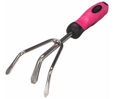 SIXTOL GARDEN PINK ONE / Ručný kultivátor / nerez / 28cm 