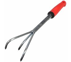 SIXTOL Ručný kultivátor - dĺžka 360 mm / ergonomická rukoväť 