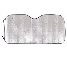 SIXTOL CAR SUNSHADE 4 / Slnečná clona na predné okno auta / 130 x 60 cm 