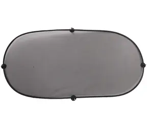 SIXTOL CAR SUNSHADE 8 / Slnečná clona s prísavkou na okno auta / 100 x 50 cm 