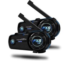 Fodsports FX8 Air Interkom pre motocykle 2ks / dosah 1000 m / 300h / IP65