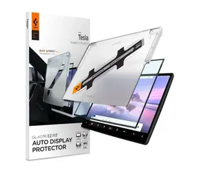 Spigen Glas.tr ”Ez Fit” ochranné sklo pre TESLA Model X 2022 a Model S 2021 číra