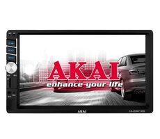 AKAI CA-2DIN7135S / Autorádio / 2-DIN / AM / FM + RDS / 7" displej / AUX / USB / BT 