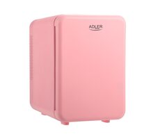 Adler AD 8084 ružová / mini chladnička / 4L / AC 220-240V & DC 12V 