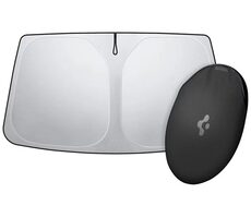 Spigen TESLA slnečná clona na predné čelné sklo pre TESLA Model X čierna