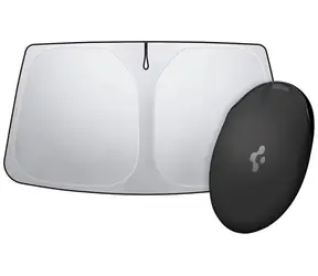 Spigen TESLA slnečná clona na predné čelné sklo pre TESLA Model X čierna