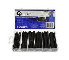 GEKO Sada tepelne zmrštiteľných hadičiek 100 ks 