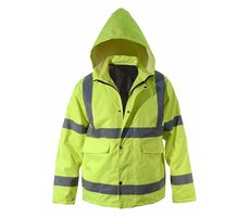 Compass 01771 Bunda s kapucňou reflexnou SAFETY XL 