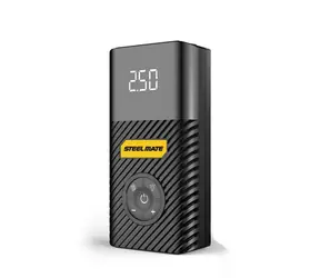 Steelmate TI PO8 / Kompresor na dofukovanie kolies / LCD displej / Powerbanka 6000 mAh