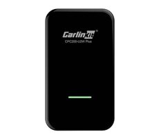 CarlinKit U2W PLUS čierna / bezdrôtový adaptér do auta / CarPlay / Android Auto / Bluetooth / Wi-Fi / Plug & Play