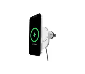 Belkin BOOST CHARGE Qi2 Magnetický držiak s nabíjaním do auta šedá / 15W