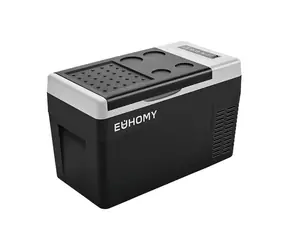 Euhomy CF004 Autochlanička / 19 l / 12/24 V / 45-70 W / čierna