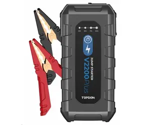 Topdon Car Jump Starter V2200 Plus / 16000 mAh / 2x USB-A / USB-C / DC Jack