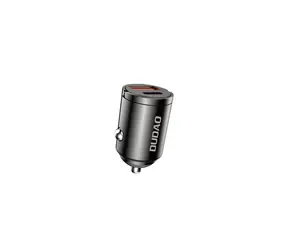 Dudao R3MAX mini nabíjačka do auta / USB-C / USB-A / QC / 48W / čierna