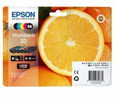 Epson T3337 originálny cartridge 33 / XP-530 / XP-630 / XP-635 / XP-830 / 24.4 ml / Multipack 