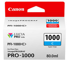 Canon cartridge PFI-1000 C Cyan Ink Tank